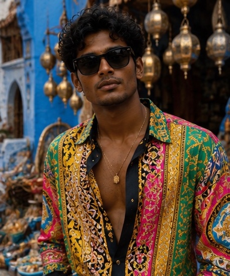 South Asian man portrait