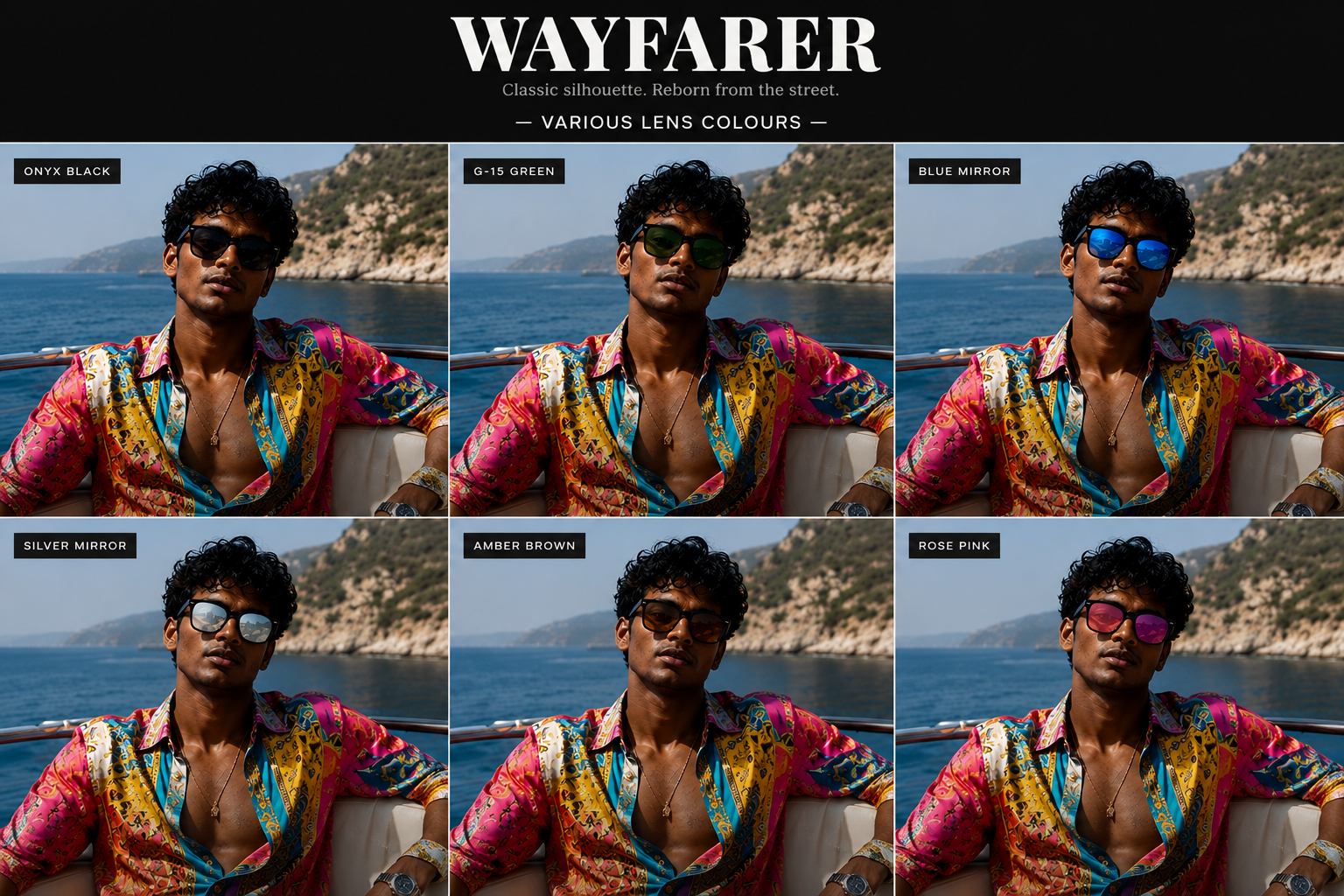 Wayfarer lens colours